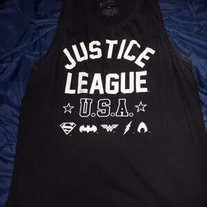 Black Justice League Tank Top
